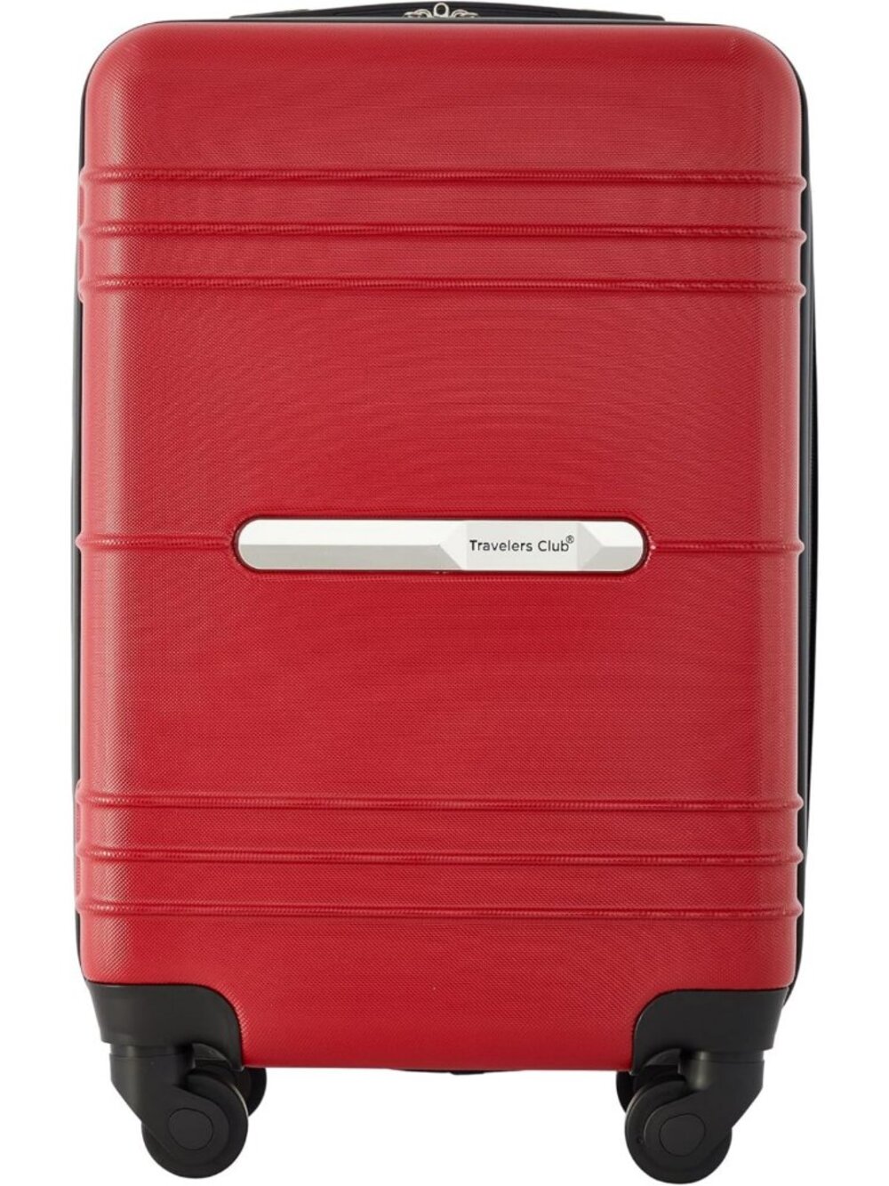 22” Red Spinner Carry-On Luggage for Travel, Lightweight & Durable Design